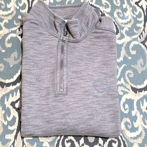 Calvin Klein long sleeve knit with zipper, GUC! Unisex, size large🎉🎊